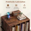 Supporto per giradischi COSTWAY, tavolino per dischi con Anteprima dell’immagine prodotto 6