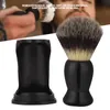 Support de blaireau en acrylique noir, support pour brosses Voir les images du produit 9