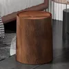 Badezimmer-Mülleimer mit Holzmaserung und Schwingdeckel, Produktbild-Vorschau 4