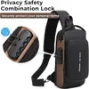 Umhängetasche, Schultertasche, Sling Bag mit USB-Anschluss, Produktbild-Vorschau 4