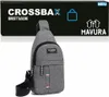 CROSSBAX Brusttasche Umhängetasche Schultertasche Crossbody Produktbild-Vorschau 1