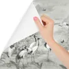 Muralo Vlies Fototapete KRANICHE Vögel Bäume Pflanzen Natur Produktbild-Vorschau 2