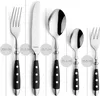 A set of cutlery with size measurements indicated. Anteprima dell’immagine prodotto