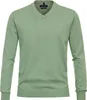 Casa Moda Pullover V-Ausschnitt grün meliert Produktbild-Vorschau 4