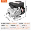 A product image of an electric motor with dimensions and specifications overlaid. Anteprima dell’immagine prodotto