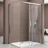 doporro Cabine de Douche Transparent 75x100cm Porte Voir les images du produit 1