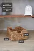 Cestino da scaffale LANTA in giacinto d'acqua naturale Anteprima dell’immagine prodotto 3