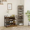 Schuhregal 4-stufig, offenes Design, Metallrahmen, Produktbild-Vorschau 7