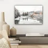MuchoWow® - Leinwandbilder - Natur - Winter - Bäume - Berge Produktbild-Vorschau 7