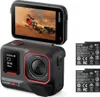 An Insta360 Ace Pro 2 action camera with two extra batteries. Anteprima dell’immagine prodotto