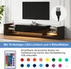 MODFU TV stolek High Gloss Lowboard s LED osvětlením, Náhled obrázku produktu 5