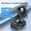 A product shot of a wireless audio receiver with feature callouts. Podgląd zdjęcia produktu