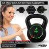Miweba Sports Kettlebell-Set | 3-er Set - mit Ablage - 2kg, Produktbild-Vorschau 5
