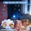 Svietiace samolepiace hviezdy 30 ks, 3 veľkosti, PET Náhľad obrázku produktu 3
