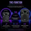 IBIZA SOUND PORT15VHF-BT Bluetooth reproduktor, 400 W RMS, Náhled obrázku produktu 6