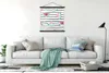 MuchoWow® Textilposter Sommer - Wassermelone - Herzen Produktbild-Vorschau 3