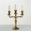 Boltze Kerzenständer Varas gold 3-flammig Hähe 26 cm Produktbild-Vorschau 2