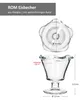 6er Set Rom Eisbecher Glas klar 200ml Dessertschale Produktbild-Vorschau 6