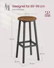 Barhocker, 2er Set, Barstühle, Küchenstühle mit Fußstütze Produktbild-Vorschau 7
