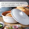 Römertopf Brottopf Rund Ø 30cm - Brotkasten Weiß aus Produktbild-Vorschau 7