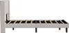 ProximaX gestoffeerd bed 90x200 cm, beige linnen, zachte Productafbeelding-voorbeeld 9