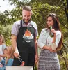 Personalisierte Grill-Schürze für Männer mit Name Born To Produktbild-Vorschau 3