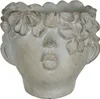 Pot de fleurs 16x15x13 cm gris 6TE0314 Produktbild-Vorschau 1