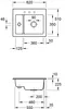 Villeroy & Boch Keramikspüle 678002AM, Subway 60 XM Produktbild-Vorschau 8
