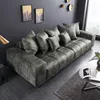 riess-ambiente Big Sofa ELEGANCIA 285cm moosgrün Microfaser Produktbild-Vorschau 1