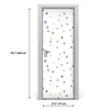 Dekorative Türaufkleber Wand selbstklebend Dekorfolie Produktbild-Vorschau 3