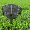HOOZ Camping portabler Holzkohlegrill Koffergrill Produktbild-Vorschau 3