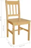 vidaXL Chaises de salle à manger 2 pcs. Bois de pin Voir les images du produit 4