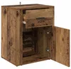 Nachttisch mit Schubladen Altholz 35 x 50 x 60 cm Produktbild-Vorschau 5