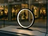 Verk 12363 Moderná okrúhla stolná LED lampa 25 cm, čierna Náhľad obrázku produktu 16