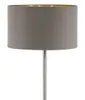Lampadaire avec abat-jour textile en cappuccino or MASERLO Voir les images du produit 8