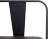 A close-up view of the backrest and seat of a chair. Produktbild-Vorschau
