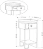 Skye Decor, Sirius Right - Dub, noční stolky a skříňky, Náhled obrázku produktu 7