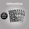 Leoparden Aufkleber Set für Auto, Camper & Motorrad – 6x Produktbild-Vorschau 4