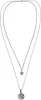 Steuer Modeschmuck Anhänger mit Kette Metall 59cm silber Produktbild-Vorschau 1