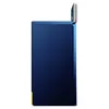 A side view of a blue product with a silver top and a small yellow accent at the bottom. Anteprima dell’immagine prodotto