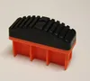 Bouchons de pied MONTO (paire) 77x25 mm, orange, pour Voir les images du produit 1