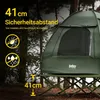 SoBuy OGS32-II-L-GR Feldbett mit Zelt 2 Personen 4in1 Zelt Produktbild-Vorschau 5