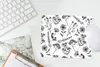 MuchoWow® Mauspad Mousepad Blumen - Kräuter - Muster 23x19 Produktbild-Vorschau 5