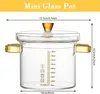 0.45L/15.8oz Glas Topf Glaspfanne Schmorpfanne mit Produktbild-Vorschau 3