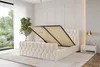 ALTDECOR Polsterbett mit Bettkasten - LARO-Z 180x200 Beige Produktbild-Vorschau 3