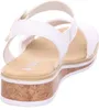 Rieker Damen Keil-Sandaletten Weiß Voir les images du produit 19