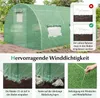 COSTWAY 12m² Gewächshaus 4x3x2m, Foliengewächshaus mit Produktbild-Vorschau 8