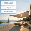 Jardinion Sonnensegel 3x5m Beige rechteckig – Sonnenschutz Produktbild-Vorschau 3