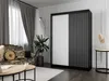 Kleiderschrank Lili mit Lamellen 150 cm inklusive 2 Produktbild-Vorschau 1