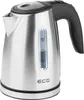 A studio shot of a stainless steel electric kettle. Produktbild-Vorschau